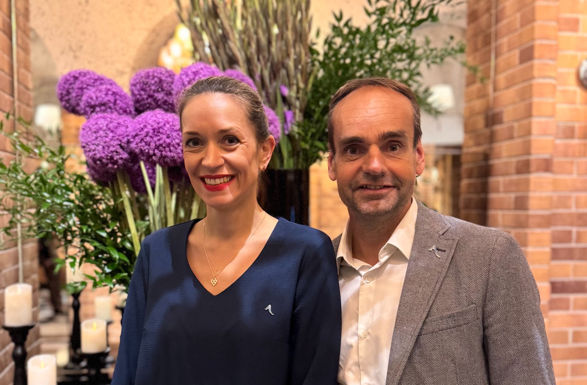 Stéphanie et Ronan Lebas, Directeurs des agences l'Adresse de Prestige Paris 7 et Ambassadeurs l'Adresse de Prestige