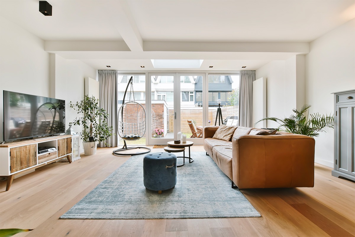 Photo exemple aménagement d'un salon