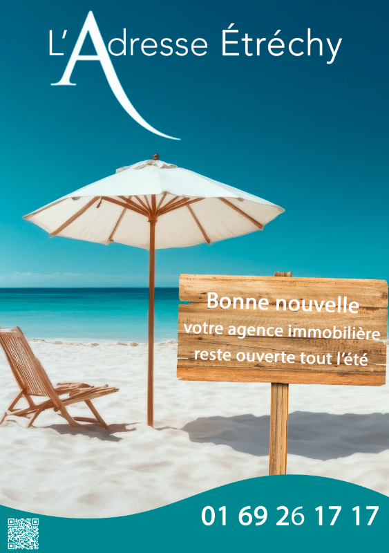 ☀️ Votre agence L'Adresse reste ouverte tout l'été ! 🏡